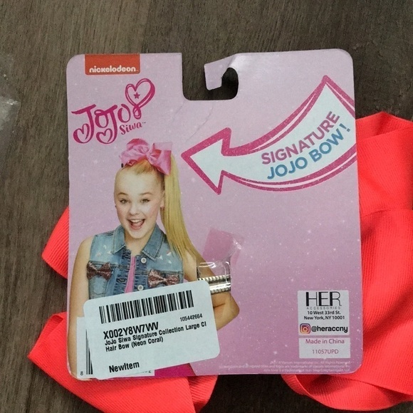 4/$25 large JoJo siwa bow for girls hair - Picture 3 of 5